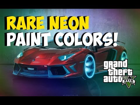 how to neon paint