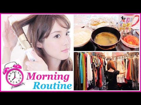 Get Ready with Me: Morning Routine! (Skincare, Healthy Breakfast, Makeup, Hair, & Fashion)
