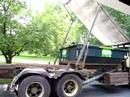 Covering the dumpster