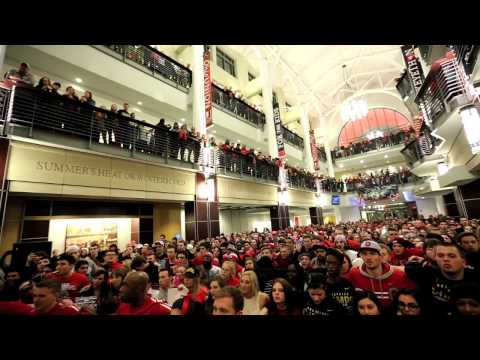 Students celebrate at Ohio State