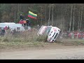 Saaremaa Ralli �le katuse avariid