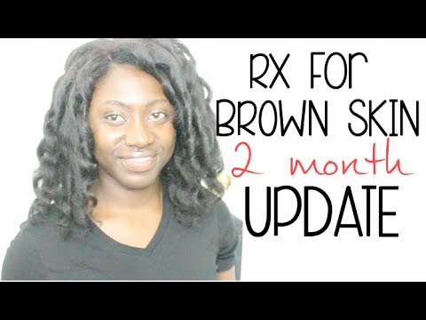 how to use rx for brown skin