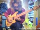 A guy playing all of the ...