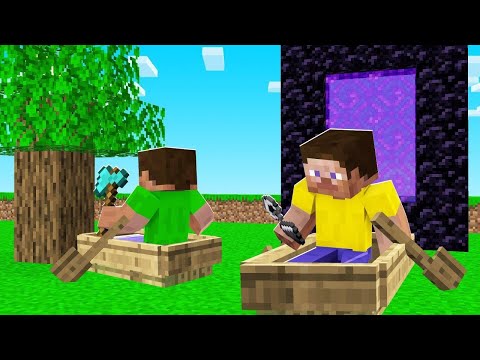 Minecraft But We Can T Leave Our Boats Stuck Minecraftvideos Tv