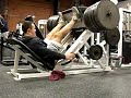 Brian B leg press 45x12X14 Brian B leg press 45x12X14