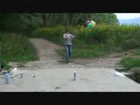 Acetylene and  Hydrogen in baloons ...