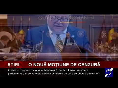 Guvernul, asaltat de o nouă moțiune de cenzură