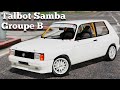 Talbot Samba Groupe B для GTA 5 видео 3
