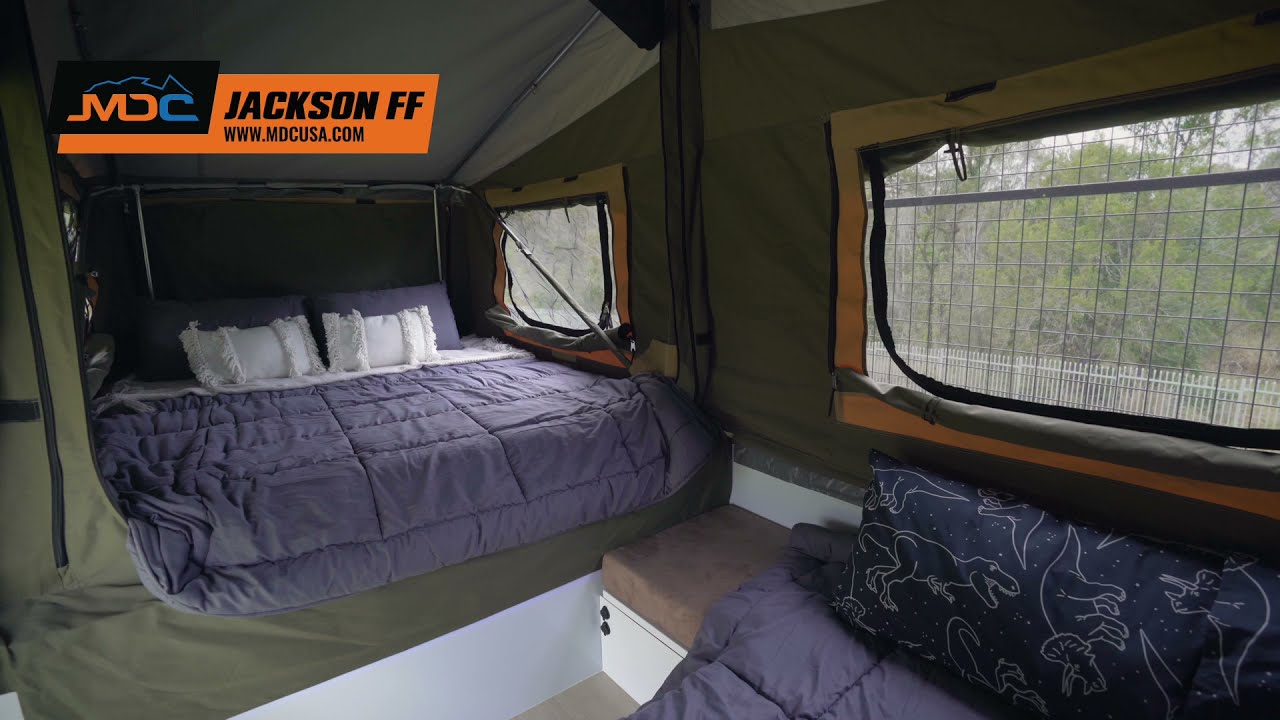 Jackson Forward Fold PopUp Camper Trailer