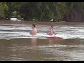 Baignade dans le niger
