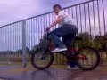 mike falls off his bmx
