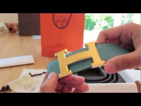 how to authenticate hermes belt