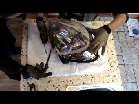 how to adjust mr2 headlight