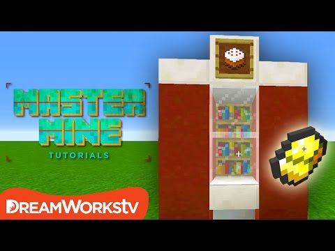 How to Make WORKING VENDING MACHINE in Minecraft