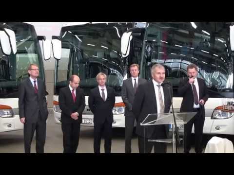 Autobusy Setra na Euro 2012