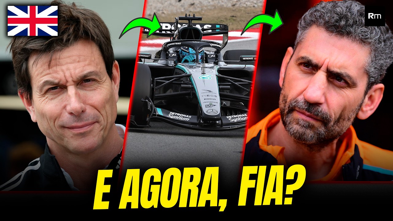 🚨 TRUQUE DO MGU-K NO MOTOR MERCEDES DESAGRADA MCLAREN E MERCEDES APROVEITA PARA FAZER POLE