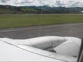 American Airlines 737 landing at Medellin