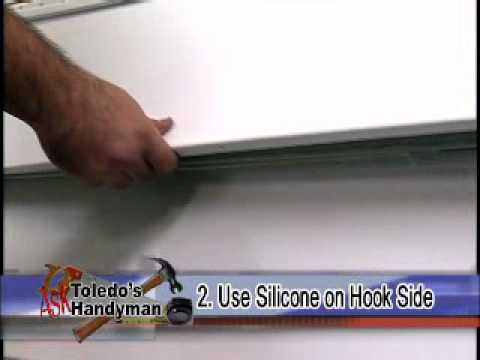 how to fasten aluminum siding
