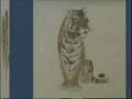 Chinese painting Tiger Head 2/2 (B-2)