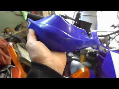 How To Install Motocross Hand Guards Yamaha Honda Suzuki Can-Am ATV ATC Quad and More