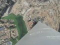 On the top of Burj Dubai's spire