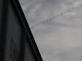 What causes this rip in the clouds? (Orlando Fl.)