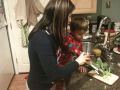Alex cooking