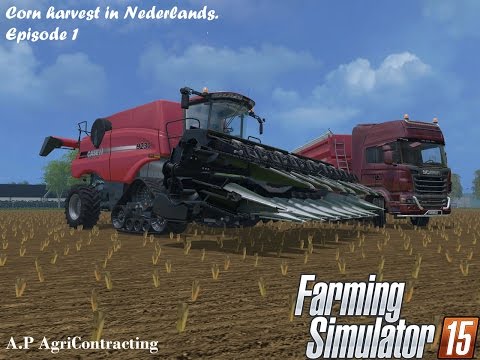 how to harvest corn in farming simulator 2015