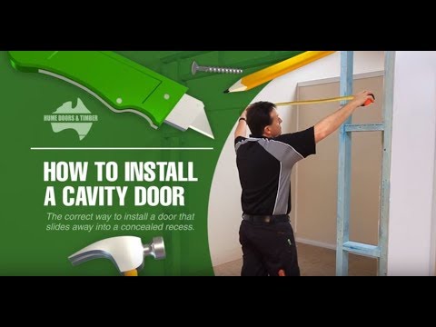 how to hang a door nz