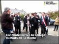 Click here to watch this video Le ministre de l'Education à Richelieu