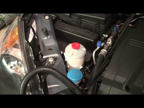 how to drain steering fluid