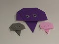 Оригами видеосхема слона 12