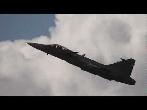 SAAB JAS 39 Gripen Örebro Airshow Sweden 2012