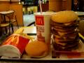 2 Pounder with cheese @ mcdonald's