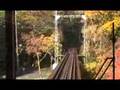 叡山電鉄 市原~二ノ瀬のもみじ Eizan Electric Railway autumn at Ninose