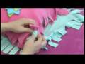 No-Sew Fleece Hat, Scarf & Pillow : Knotting a No-Sew Fleece Pillow