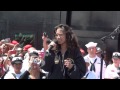 Jessica Sanchez, American Idol Finalist, performs
