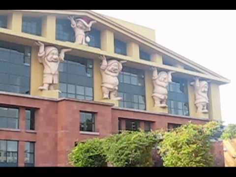 A little tour of Walt Disney Studio's lot in Burbank