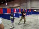 ray park  darth maul  trains a new sith apprentice at fx