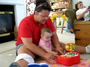Aunt Tro and Emily Playing Piano