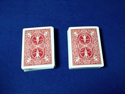 cardtrickteacher - Amazing easy double deck prediction card trick revealed. Watch Performance First http://www.youtube.com/watch?v=ajgrZzQUVmQ THUMBS UP for Female Magicians AN...