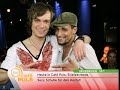 Thomas Godoj bei Puls 4 Fr�hst�cksfernsehen