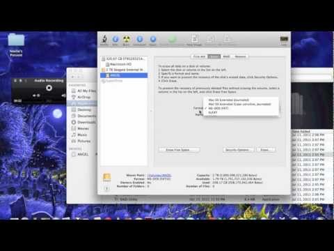 how to repair mac os x hard drive
