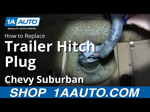 How To Install Replace Trailer Harness Plug 2000-06 Chevy Suburban