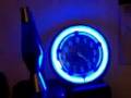 neon wall clocks