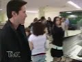 Keanu Reeves with fans at LAX Airport[fu...
