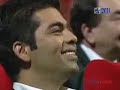 Hritesh Dehmukh and Boman Irani Comedy Performance at iiFA Awards 2008 for Toffee with darsheel, both the person make comedy of Amir's pictures Taare Zameen Par .... they are very nice comedian of Bollywood and performing very well.