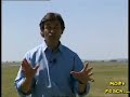 Reporter almost gets Hit by a Flying Plane