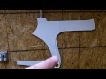 Z Frame Bike: Video 1 of 13- Cutting and Shaping the Plug