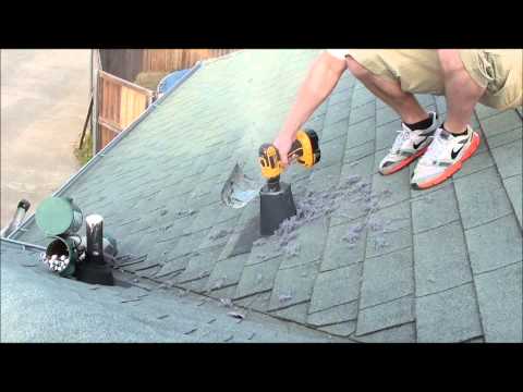 how to unclog roof dryer vent
